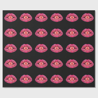 18th birthday part Scottish tartan scotland gift Wrapping Paper