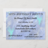 18th birthday party invitation (Back)