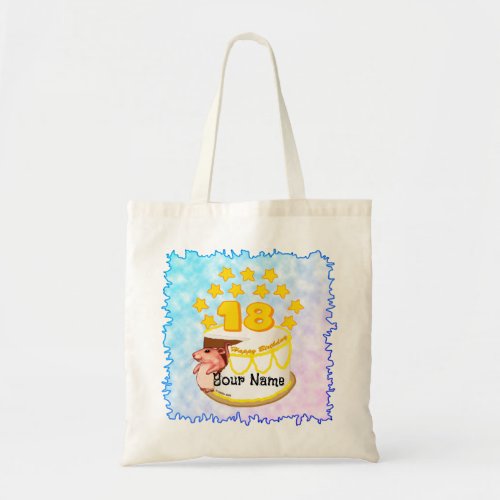 18th Birthday Party Mouse Tote Bag