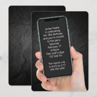 18th Birthday Party Text Message