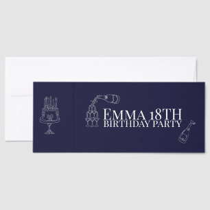 18TH BIRTHDAY PARTY TICKET