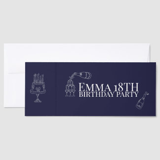 18TH BIRTHDAY PARTY TICKET