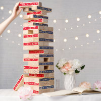 18th Birthday Party Topple Tower