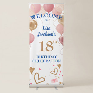 18th Birthday Party Welcome Sign