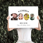 18th birthday Photo Collage established 2008 Card<br><div class="desc">18th Birthday Photo Collage Card Celebrate four amazing decades with this giant 18th birthday photo collage card, featuring the year “2008” filled with your favorite photos. Underneath, the text reads “Limited Edition – Happy 18th Birthday [Name]” for a truly personalized keepsake. Perfect for milestone birthdays, party decorations, or unique gifts,...</div>