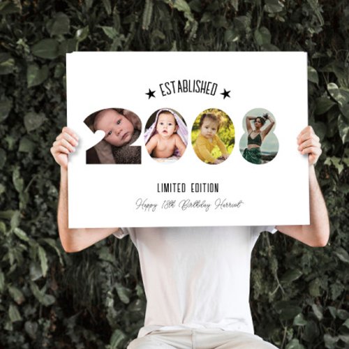 18th birthday Photo Collage established 2008