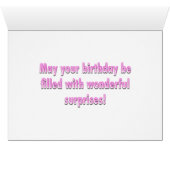 18th Birthday Princess Cavalier King Charles Spani Cards (Inside Horizontal (Bottom))