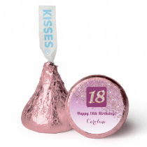 18th Birthday Rose Gold Glitter Sweet Gorgeous Hershey®'s Kisses®