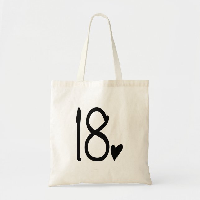 18th Birthday Tote Bag (Front)