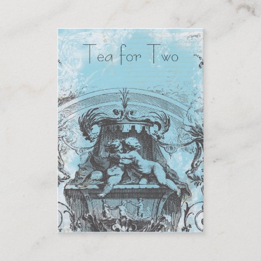 Customizable 18th Century Cherub Rococo Business Card Templates