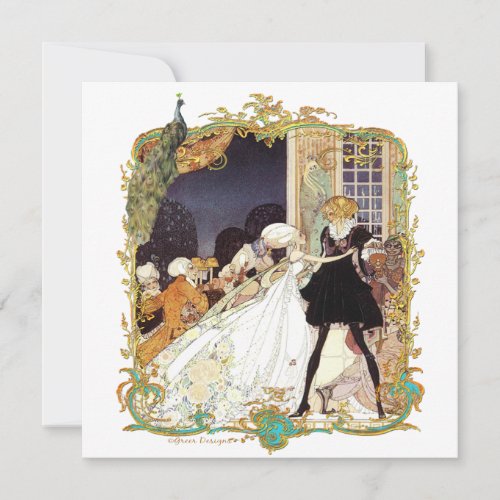 18th Century Costume Ball Invitation