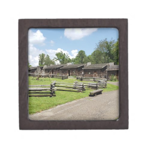 18th Century Fort Boonesborough in Kentucky Gift Box