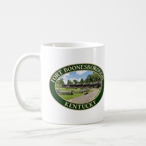 18th Century Fort Boonesborough Kentucky Coffee Mug