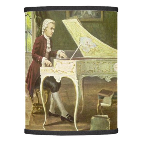 18th Century Harpsichord Lamp Shade