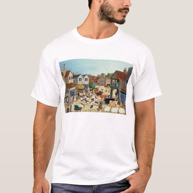 18th century Mayfair cattle market T-Shirt (Front)