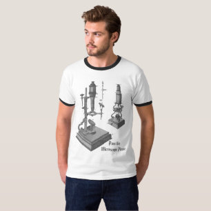 18th Century Microscope Antique Science INSTRUMENT T-Shirt