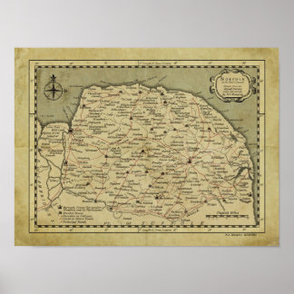 18th Century Norfolk Poster