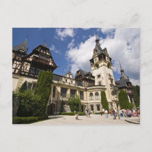 18th Century Peles Castle, Sinaia, Romania, 2 Postcard