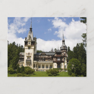 18th Century Peles Castle, Sinaia, Romania, Postcard