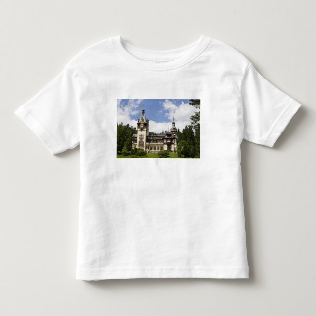18th Century Peles Castle, Sinaia, Romania, Toddler T-shirt (Front)
