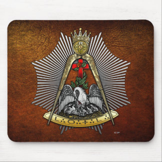 18th Degree: Knight of the Rose Croix Mouse Pad