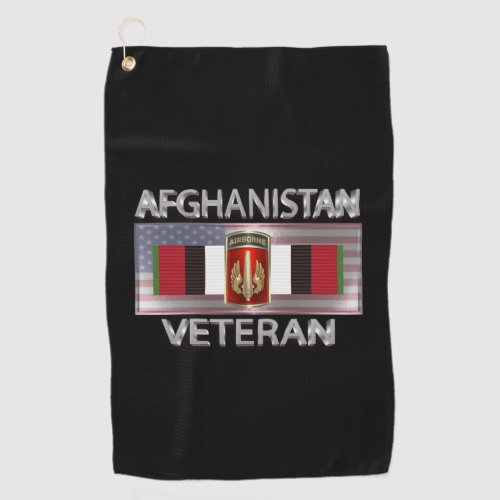 18th FA Brigade Afghanistan Veteran Golf Towel