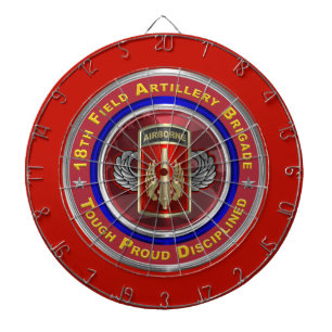 18th Field Artillery Brigade Airborne Dart Board