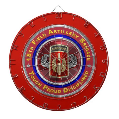 18th Field Artillery Brigade Airborne Dart Board