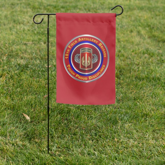 18th Field Artillery Brigade Airborne   Garden Flag (In SItu)