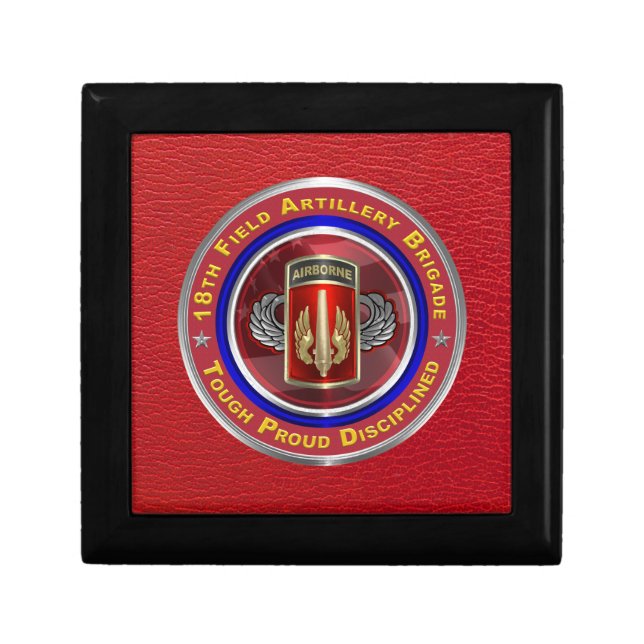 18th Field Artillery Brigade AIRBORNE Gift Box (Front)