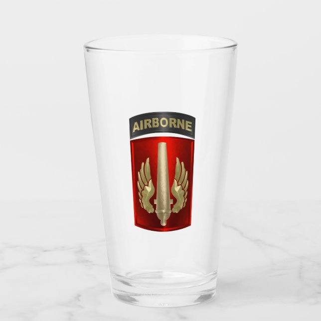 18th Field Artillery Brigade (Airborne)  Glass (Front)