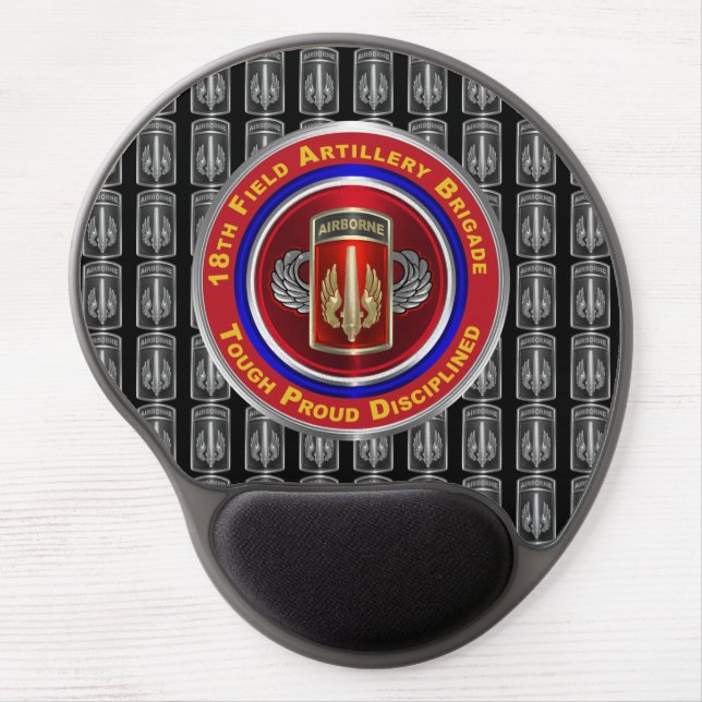 18th Field Artillery Brigade  Gel Mouse Pad (Front)