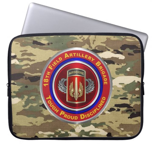 18th Field Artillery Brigade Laptop Sleeve