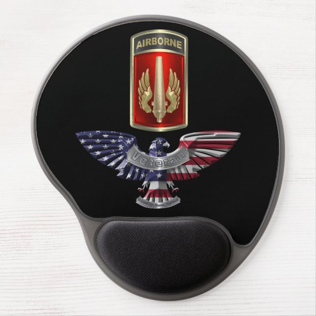 18th Field Artillery Brigade Veteran Gel Mouse Pad (Front)