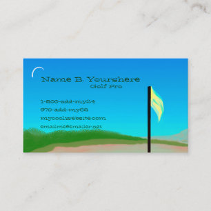 18th Hole Business Card