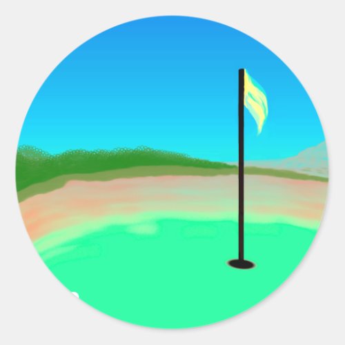 18th Hole Sticker