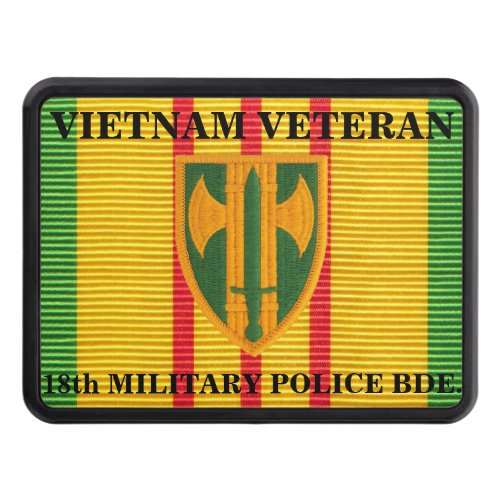 18th Military Police Bde VSM Ribbon Hitch Cover
