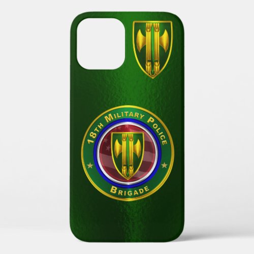 18th Military Police Brigade Customized iPhone 12 Case