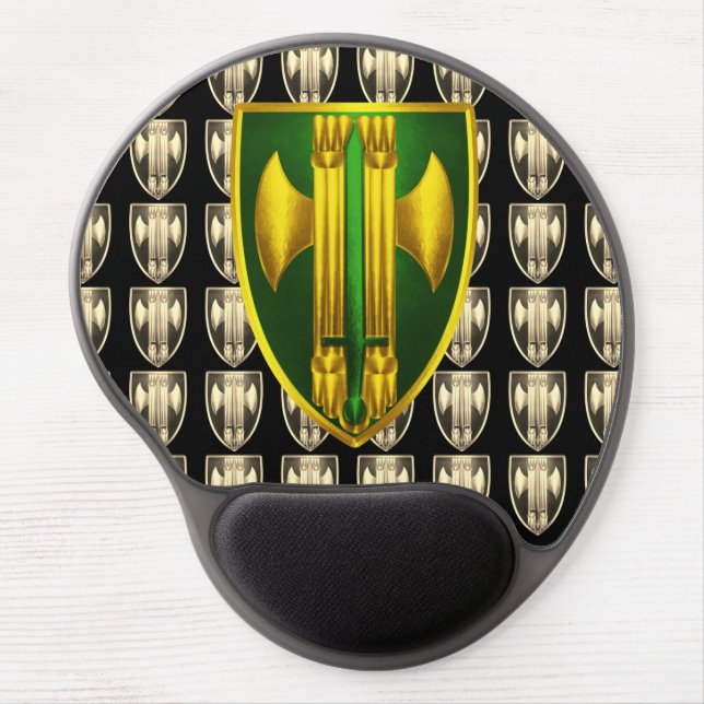 18th Military Police Brigade  Gel Mouse Pad (Front)