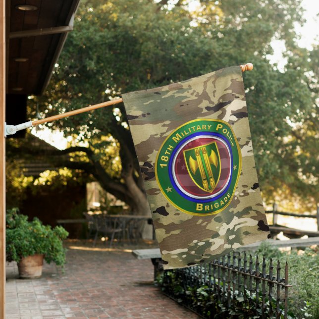 18th Military Police Brigade   House Flag (In SItu)
