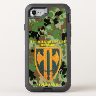 18th MILITARY POLICE BRIGADE OtterBox 6/6s Defender iPhone SE/8/7 Case