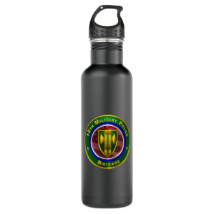 18th Military Police Brigade Stainless Steel Water Bottle