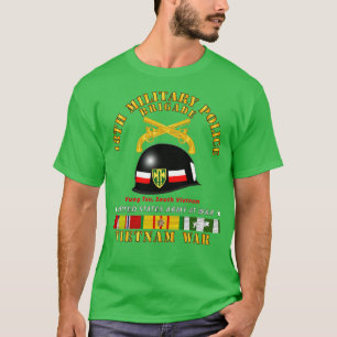 18th MP Brigade Helmet Vietnam w SVC T-Shirt