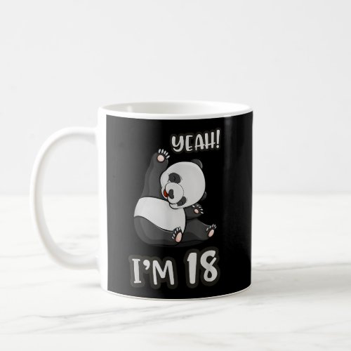 18Th Panda Yeah Im 18 Coffee Mug