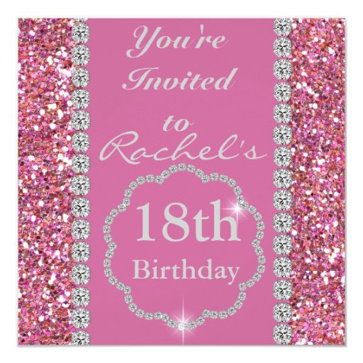 Bling Party Invitations 4