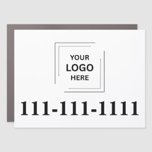 18x24 Business Logo Car Magnet Sign