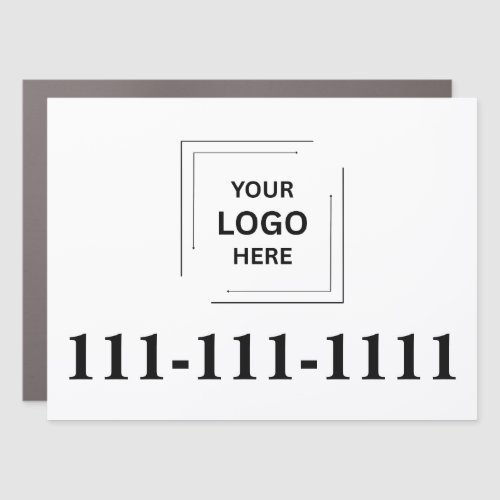 18x24 Business Logo Car Magnet Sign