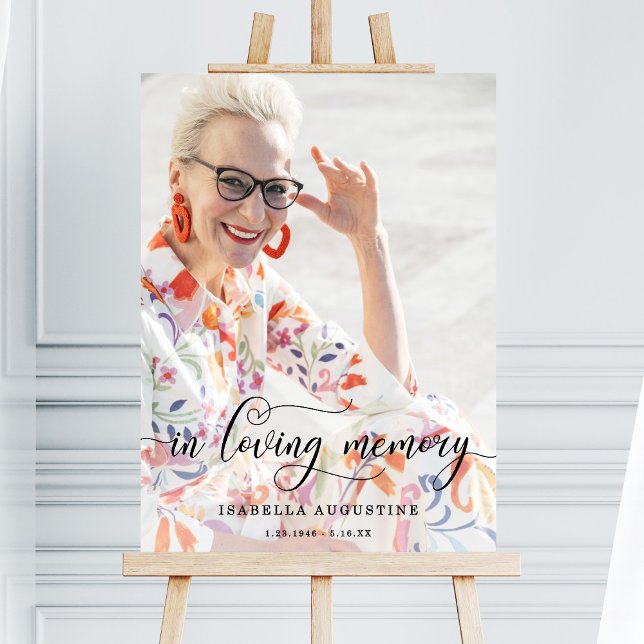 18x24 Personalized Funeral / Memorial Sign (Creator Uploaded)