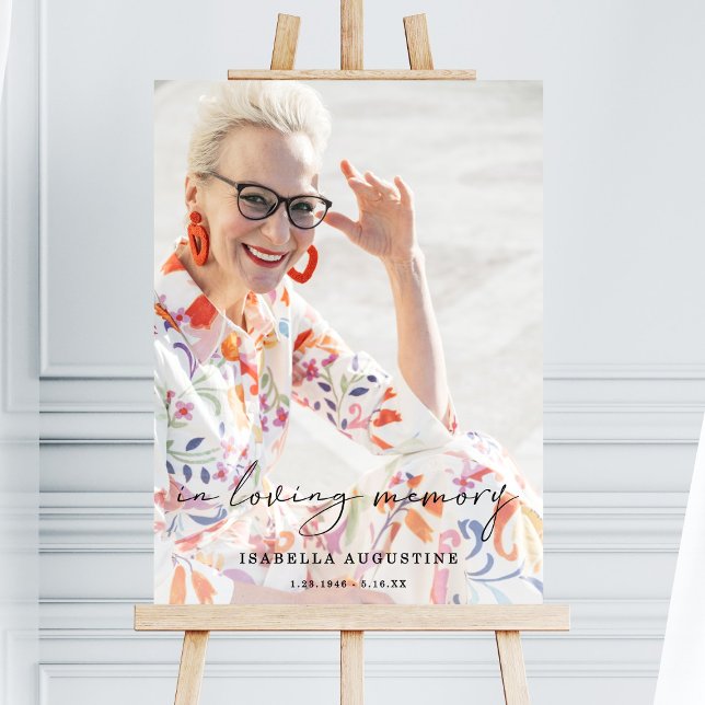 18x24 Personalized Funeral / Memorial Sign (Creator Uploaded)