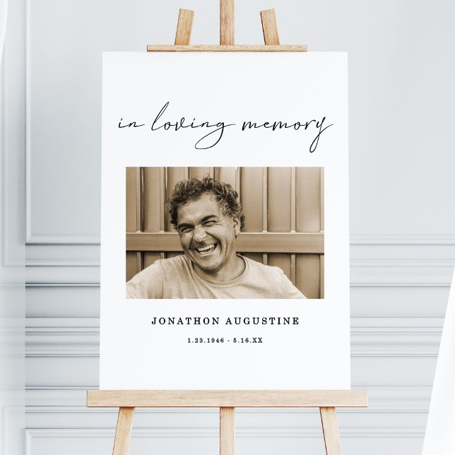 18x24 Personalized Funeral / Memorial Sign (Creator Uploaded)